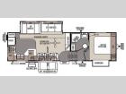 Floorplan - 2014 Forest River RV Flagstaff Classic Super Lite 8528RKWS