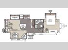 Floorplan - 2014 Forest River RV Flagstaff Classic Super Lite 832IKBS