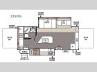 Floorplan - 2014 Forest River RV Flagstaff Shamrock 23IKSS