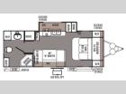 Floorplan - 2014 Forest River RV Rockwood Mini Lite 2503S