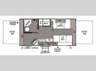 Floorplan - 2014 Forest River RV Rockwood Roo 19