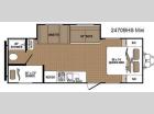 Floorplan - 2014 Dutchmen RV Aspen Trail 2470BHS Mini