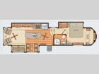 Floorplan - 2013 Dynamax Trilogy 3850D3