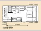 Floorplan - 2014 Skyline Eco Camp 16FD