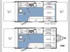 Floorplan - 2014 Coachmen RV Clipper Ultra-Lite 15RB