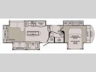 Floorplan - 2014 CrossRoads RV Rushmore Jefferson RF39JE