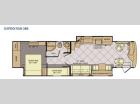 Floorplan - 2014 Fleetwood RV Expedition 38B