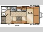 Floorplan - 2014 R-Vision Trail-Lite Crossover 189QB