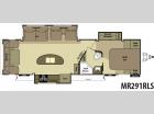 Floorplan - 2014 Open Range RV Mesa Ridge MR291RLS