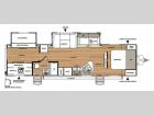 Floorplan - 2014 Forest River RV Salem Hemisphere Lite 312QBUD