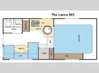 Floorplan - 2014 Lance 865