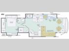 Floorplan - 2014 Winnebago Journey 40U