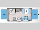 Floorplan - 2014 Jayco Jay Feather Ultra Lite X19H