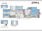 Floorplan - 2014 Jayco Eagle 33 5QBDS
