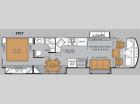 Floorplan - 2014 Thor Motor Coach Challenger 37KT