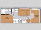 Floorplan - 2014 Thor Motor Coach Chateau 23U