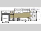 Floorplan - 2014 Forest River RV Sunseeker 3010DS Ford