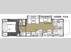 Floorplan - 2014 Forest River RV Sunseeker 3100SS Ford
