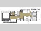 Floorplan - 2014 Forest River RV Sunseeker 3170DS Ford