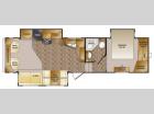 Floorplan - 2014 CrossRoads RV Cruiser Patriot  Provincial CF305SK