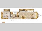 Floorplan - 2014 CrossRoads RV Hampton HT400FL