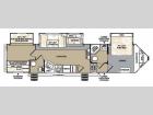 Floorplan - 2014 Forest River RV V-Cross Platinum 365VTSB