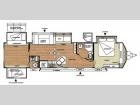 Floorplan - 2014 Forest River RV Salem Villa Series 402QBQ Classic