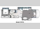 Floorplan - 2014 Forest River RV Georgetown XL 378TSF