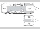 Floorplan - 2014 Airstream RV Classic 27FB