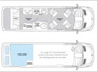 Floorplan - 2014 Airstream RV Interstate Interstate Ext Lounge