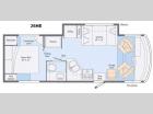 Floorplan - 2014 Itasca Sunstar 26HE