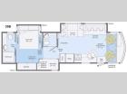Floorplan - 2014 Itasca Sunstar 35B
