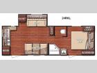 Floorplan - 2014 Gulf Stream RV Conquest 24RKL