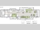 Floorplan - 2014 Tiffin Motorhomes Allegro Bus 45 LP