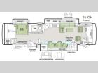 Floorplan - 2014 Tiffin Motorhomes Phaeton 36 GH