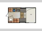 Floorplan - 2014 Travel Lite  Truck Campers 770 Super Lite Series