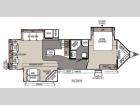 Floorplan - 2014 Forest River RV Rockwood Wind Jammer 3029W