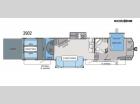 Floorplan - 2014 Jayco Seismic 3902
