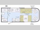 Floorplan - 2014 Winnebago Trend 23B