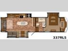 Floorplan - 2014 Grand Design Reflection 337RLS