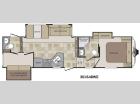 Floorplan - 2014 Keystone RV Cougar 301SAB