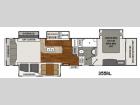 Floorplan - 2014 Coachmen RV Brookstone 355RL