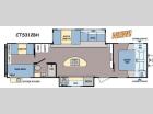 Floorplan - 2014 Dutchmen RV Coleman Expedition CTS312BH