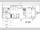 Floorplan - 2014 Shasta RVs Oasis 25RS SST
