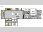 Floorplan - 2015 Forest River RV Cardinal 3850RL