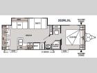 Floorplan - 2015 Forest River RV Wildwood X-Lite 252RLXL