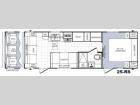 Floorplan - 2015 Palomino Puma 25-RS