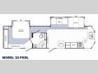 Floorplan - 2015 Palomino Puma 32-FKSL