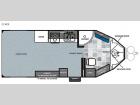 Floorplan - 2015 Forest River RV Work and Play 21VFB