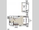 Floorplan - 2015 Forest River RV Flagstaff Micro Lite 19RB